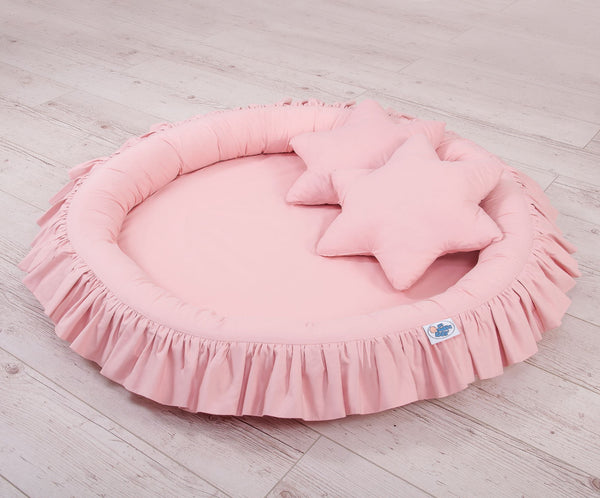 My Sweet Baby - Pesä röyhelöllä - pastellinvaaleanpunainen