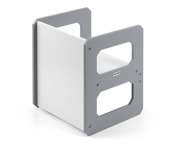 Monitoiminen harmaa 3-osainen lastenhuoneen huonekalusarja