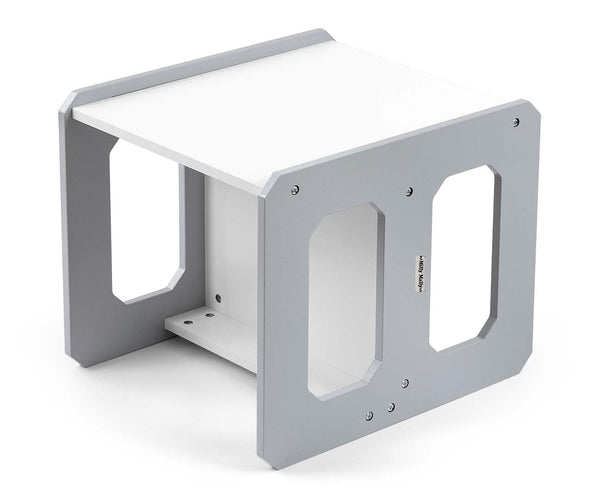 Monitoiminen harmaa 3-osainen lastenhuoneen huonekalusarja