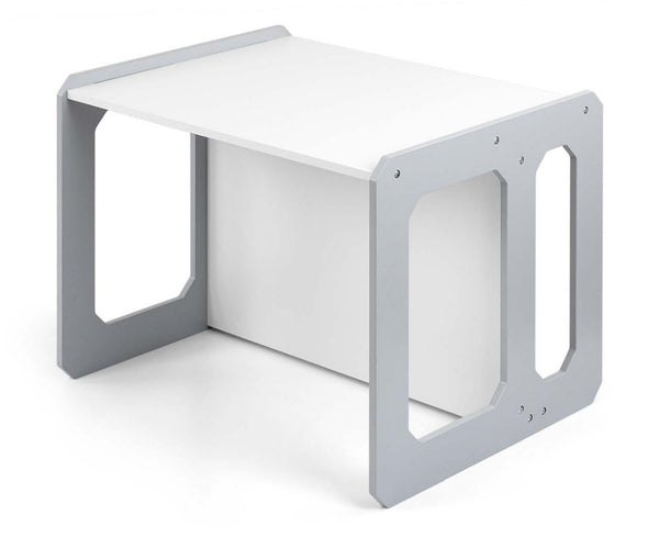 Monitoiminen harmaa 3-osainen lastenhuoneen huonekalusarja