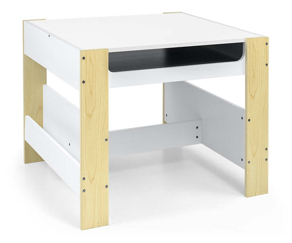 Luonnollinen Lasten Pöytä ja Kaksi Tuolia, Puu