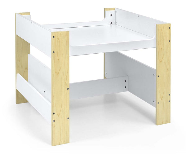 Luonnollinen Lasten Pöytä ja Kaksi Tuolia, Puu