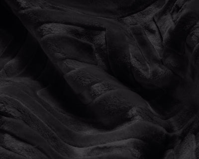 Embossed Zeta Deken Musta - Vuodevaatteet