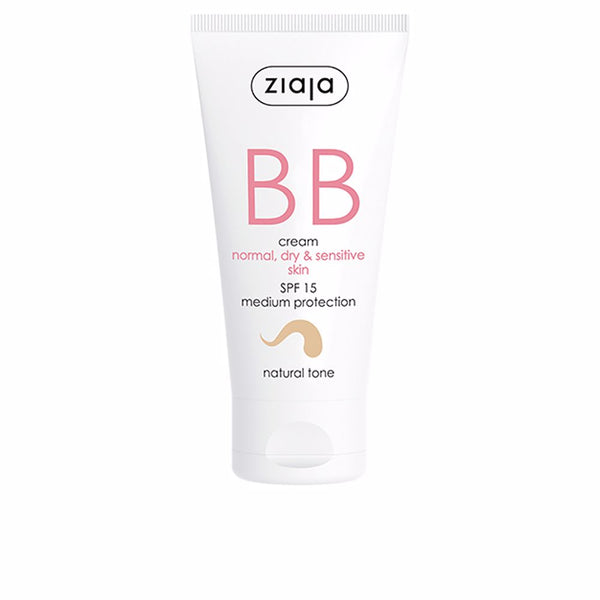 Ziaja Bb cream normaaleille, kuiville ja herkille ihoille spf15 #natural 50 ml | Vuodevaatteet.fi