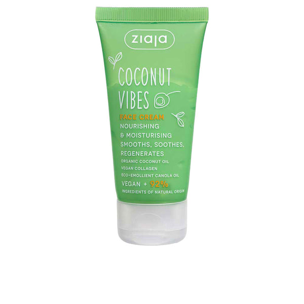 Ziaja Coconut & orange vibes ravitseva kasvovoide 50 ml | Vuodevaatteet.fi
