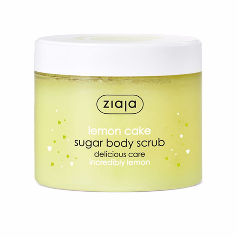 Ziaja Lemon cake sokerikuorinta vartalolle 300 ml | Vuodevaatteet.fi