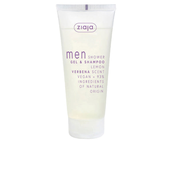 Ziaja Men suihkugeeli ja shampoo sitruunaverbena 200 ml | Vuodevaatteet.fi