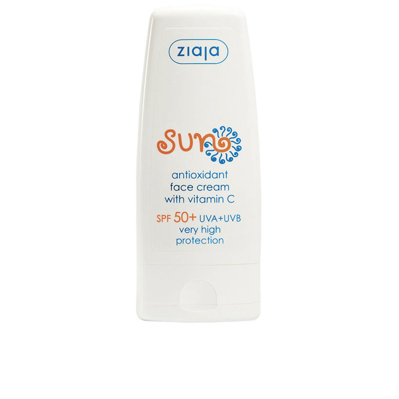 Ziaja Sun antioksidanttivoide kasvoille spf50+ c-vitamiinilla 50 ml | Vuodevaatteet.fi