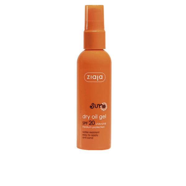 Ziaja Sun gel kuivaöljy aurinkovoide spf20 90 ml | Vuodevaatteet.fi
