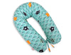 Multifunctional pregnancy pillow Longer - mint forest