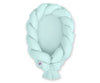 Braided baby nest 2 in 1 - mint