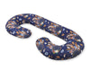 Maternity Support Pillow C - dream catchers dark blue