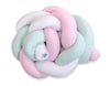 Knot bumper- white-pink-mint