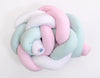 Knot bumper- white-pink-mint