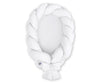 Braided baby nest 2 in 1 - white