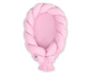 Braided baby nest 2 in 1 - pink