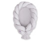 Braided baby nest 2 in 1 - gray