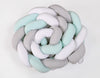 Knot bumper XXL- white-gray-mint