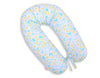 Multifunctional pregnancy pillow Longer - blue butterflies