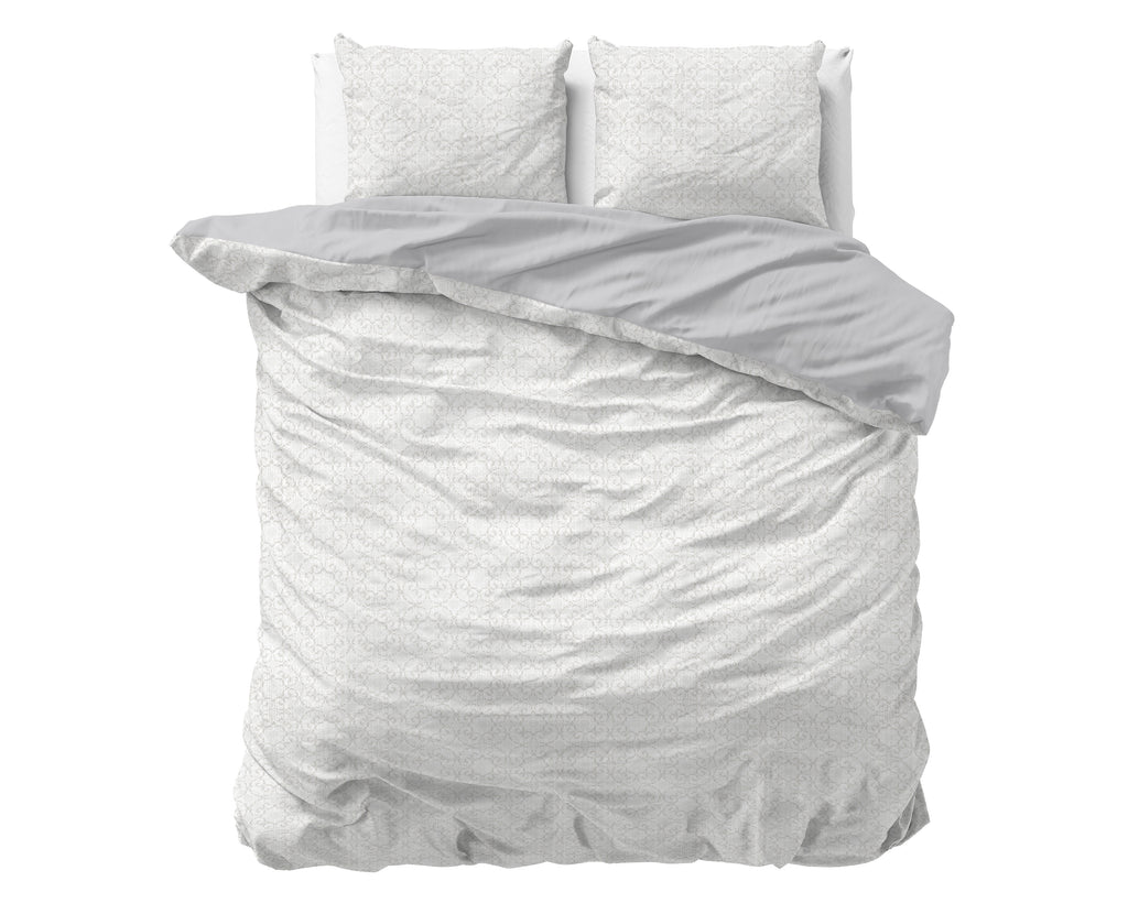 Completo lenzuola con angoli bianco 200x200 - Walli bianco 200x200 