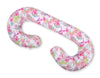 Maternity Support Pillow C - hummingbirds in flowers