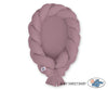 Braided baby nest 2 in 1 - pastel violet