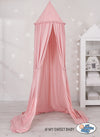 Hanging canopy - pastel pink