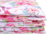 Baby cotton bedding set 2-pcs 120x90cm- hummingbirds in flowers