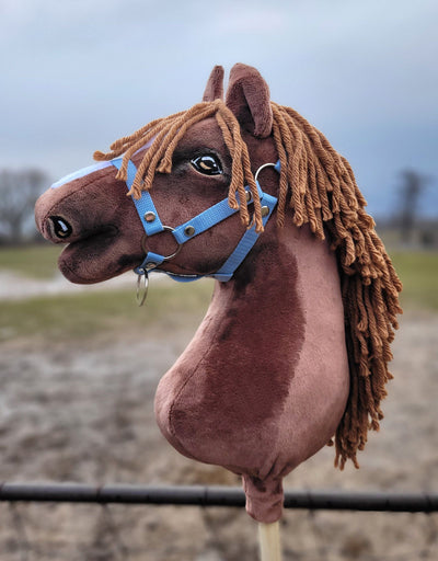 Premium Keppihevonen / Hobby Horse - Dark chestnut A3