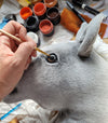 Premium Keppihevonen / Hobby Horse - Gray 2 A3