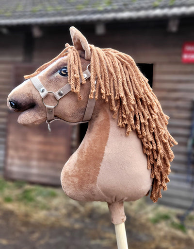 Premium Keppihevonen / Hobby Horse - Light chestnut A3