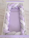 Knot bumper XXL- white-gray-lilac