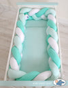 Knot bumper XXL- white-mint