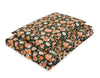 Baby cotton bedding set 2-pcs 120x90 cm- fox family on the green