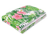 Baby cotton bedding set 2-pcs 120x90 cm - tropical flowers