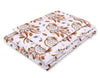 Baby cotton bedding set 2-pcs 120x90 cm- dream catchers white