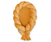 Braided baby nest 2 in 1 - honey yellow